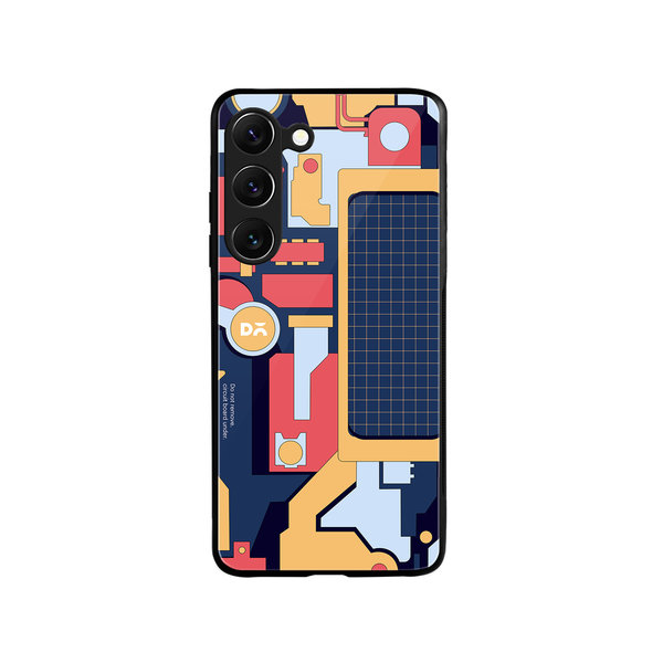 

DailyObjects P-S-P Glass Case Cover For Samsung Galaxy S23 Plus
