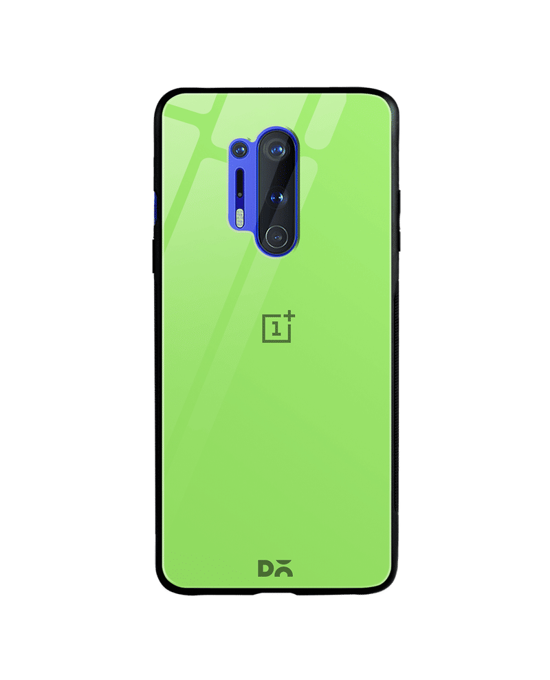 Parrot Green Glass Case Cover For OnePlus 8 Pro