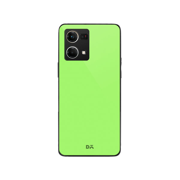 

DailyObjects Parrot Green Glass Case Cover For Oppo F21 Pro