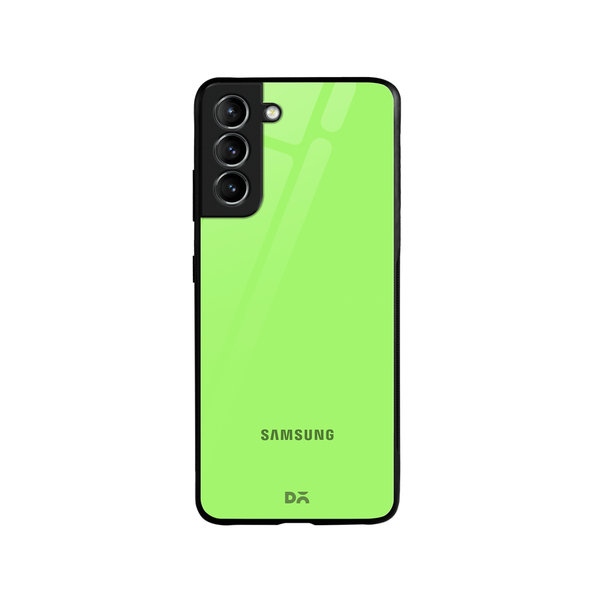 

DailyObjects Parrot Green Glass Case Cover For Samsung Galaxy S21 Plus