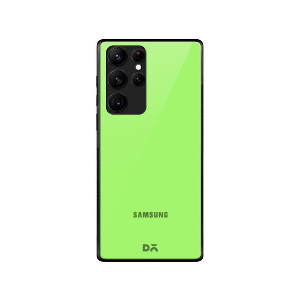 

DailyObjects Parrot Green Glass Case Cover For Samsung Galaxy S22 Ultra