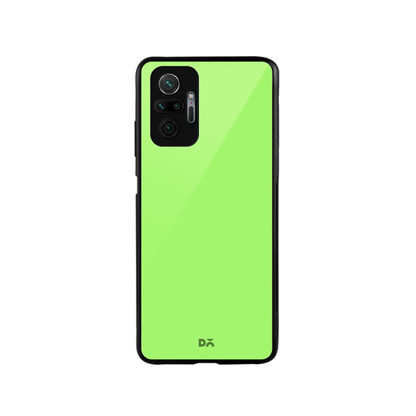 

DailyObjects Parrot Green Glass Case Cover For Xiaomi Redmi Note 10 Pro