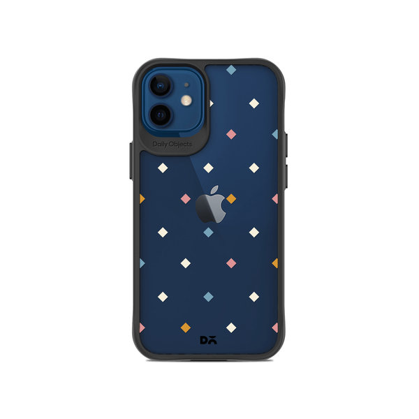 

DailyObjects Party Poppers Black Hybrid Clear Case Cover For iPhone 12