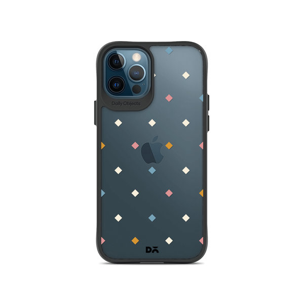 

DailyObjects Party Poppers Black Hybrid Clear Case Cover For iPhone 12 Pro Max