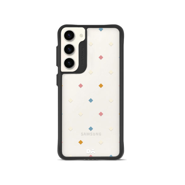 

DailyObjects Party Poppers Black Hybrid Clear Case Cover For Samsung Galaxy S23 Plus