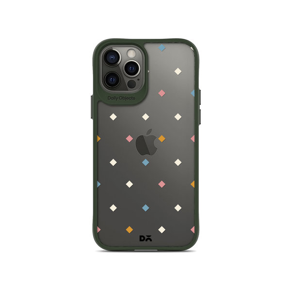 

DailyObjects Party Poppers Green Hybrid Clear Case Cover For iPhone 12 Pro Max