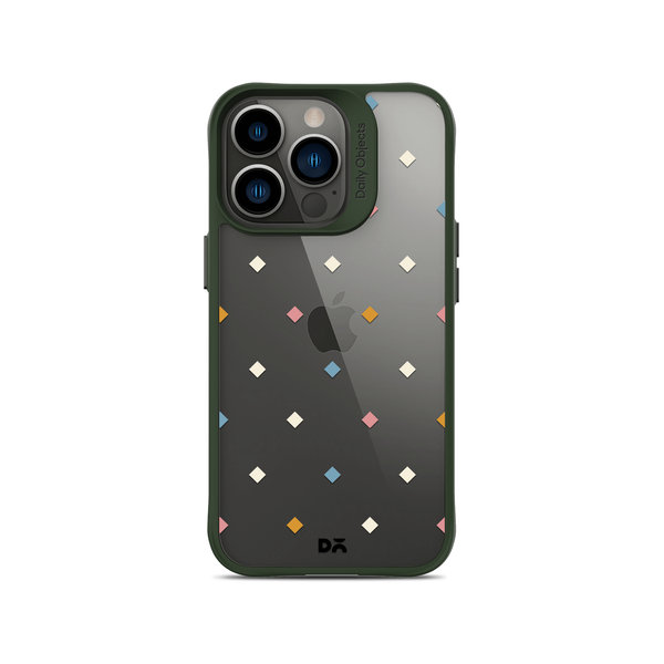 

DailyObjects Party Poppers Green Hybrid Clear Case Cover For iPhone 13 Pro Max