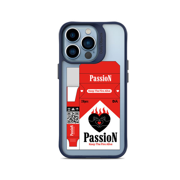 

DailyObjects Passion Blue Hybrid Clear Case Cover For iPhone 13 Pro Max