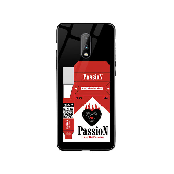 

DailyObjects Passion Glass Case Cover For OnePlus 7