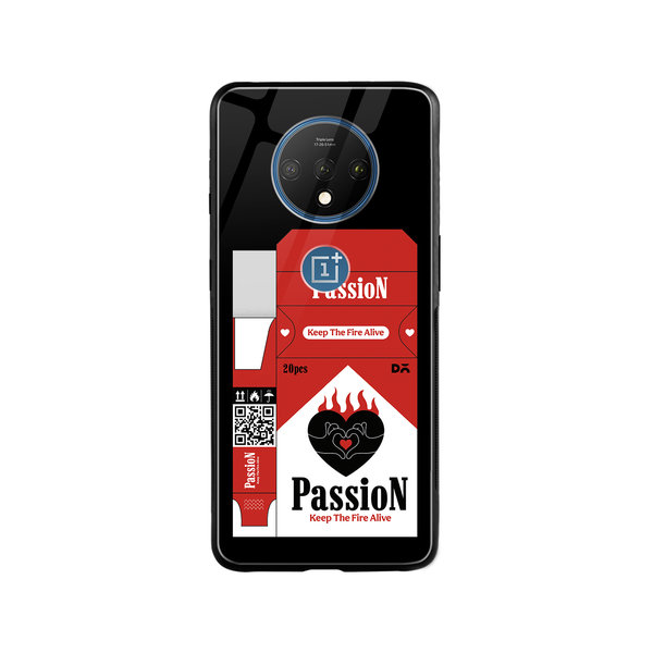 

DailyObjects Passion Glass Case Cover For OnePlus 7T