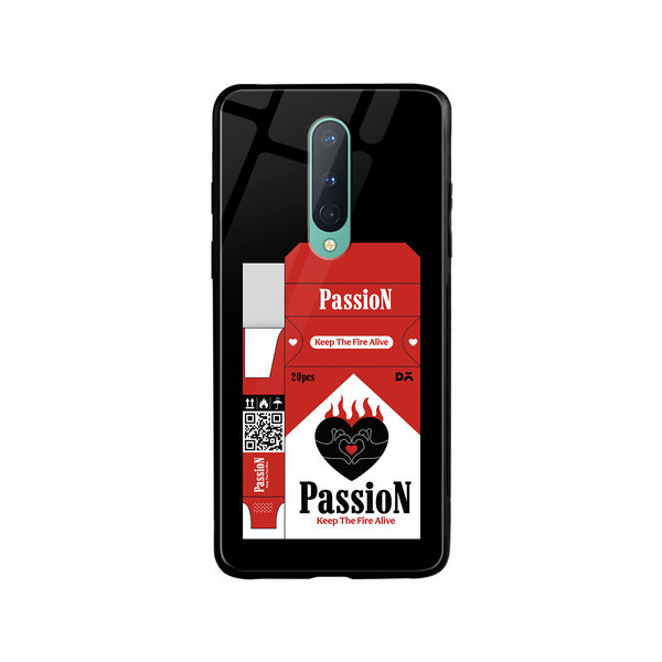 

DailyObjects Passion Glass Case Cover For OnePlus 8