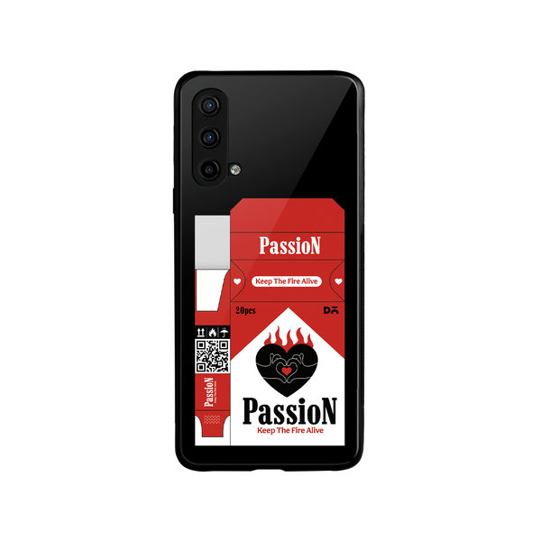 

DailyObjects Passion Glass Case Cover For OnePlus Nord CE