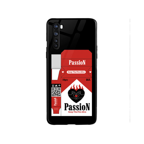 

DailyObjects Passion Glass Case Cover For OnePlus Nord