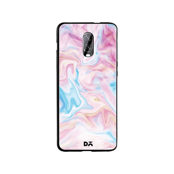 

DailyObjects Pastel Marble Glass Case Cover For OnePlus 7