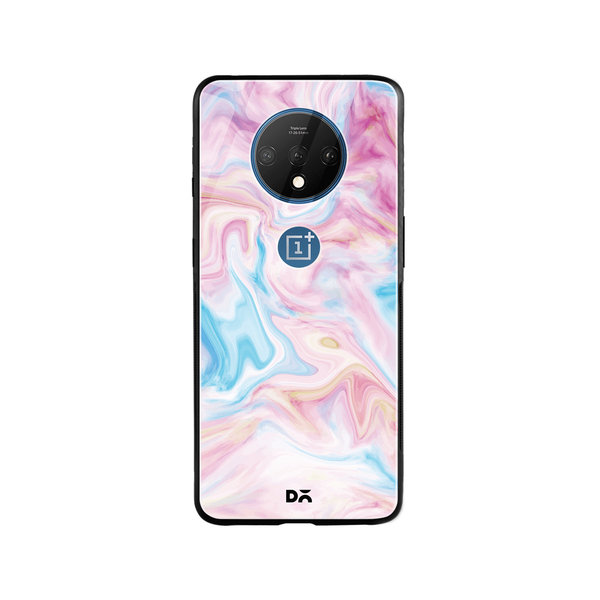 

DailyObjects Pastel Marble Glass Case Cover For OnePlus 7T