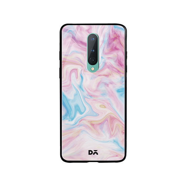 

DailyObjects Pastel Marble Glass Case Cover For OnePlus 8