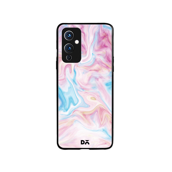 

DailyObjects Pastel Marble Glass Case Cover For OnePlus 9