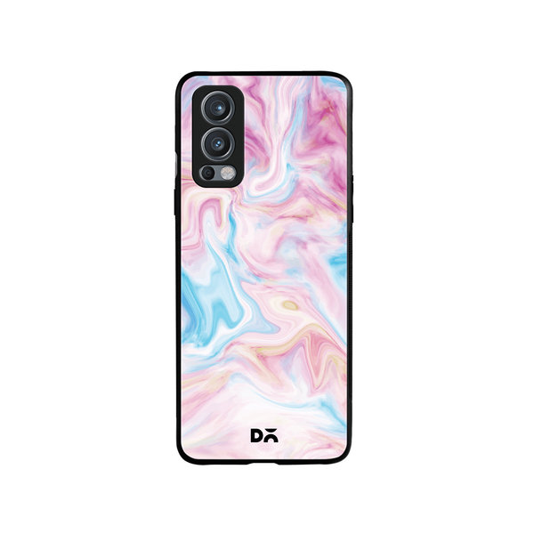 

DailyObjects Pastel Marble Glass Case Cover For OnePlus Nord 2