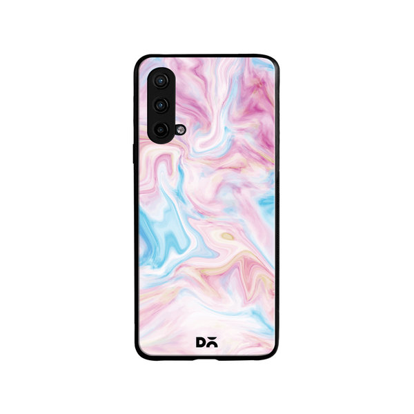 

DailyObjects Pastel Marble Glass Case Cover For OnePlus Nord CE