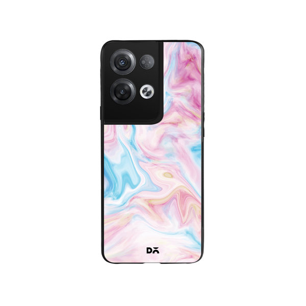 

DailyObjects Pastel Marble Glass Case Cover For Oppo Reno 8