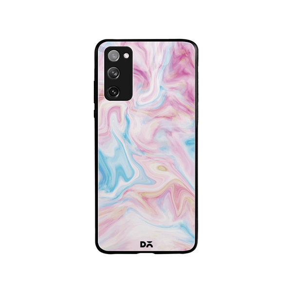 

DailyObjects Pastel Marble Glass Case Cover For Samsung Galaxy S20 FE