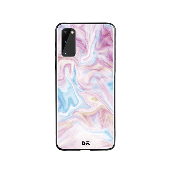 

DailyObjects Pastel Marble Glass Case Cover For Samsung Galaxy S20