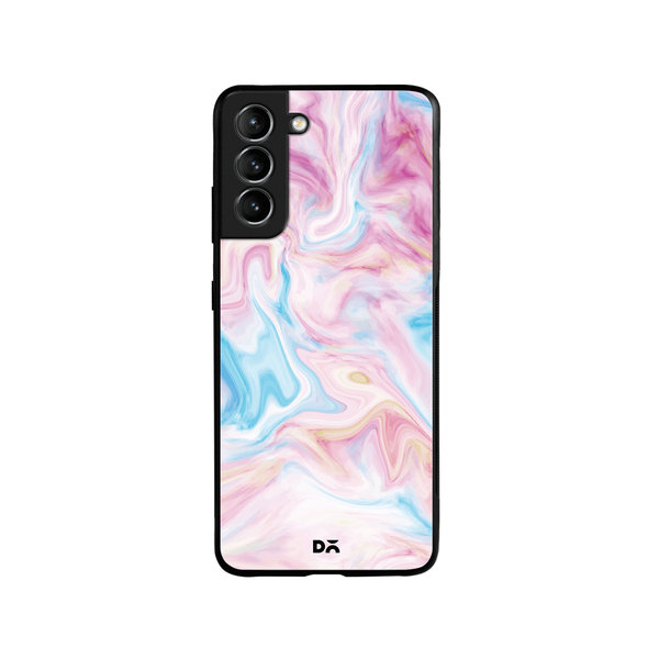 

DailyObjects Pastel Marble Glass Case Cover For Samsung Galaxy S21 Plus