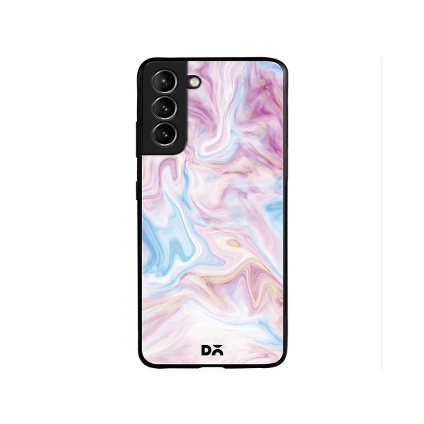 

DailyObjects Pastel Marble Glass Case Cover For Samsung Galaxy S22