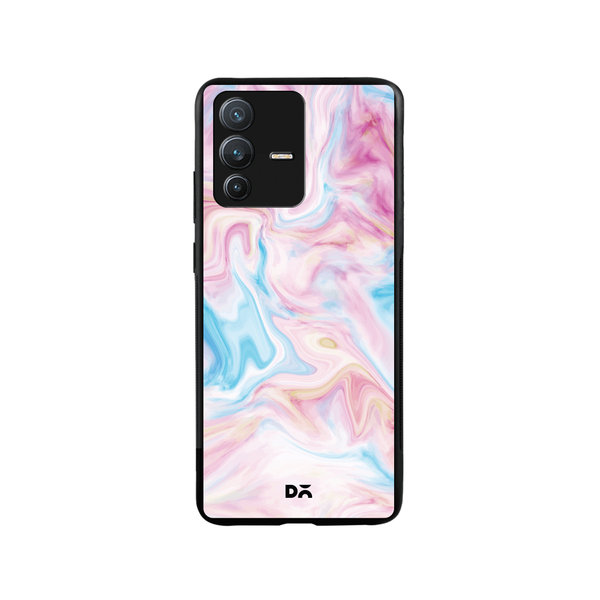 

DailyObjects Pastel Marble Glass Case Cover For Vivo V23 Pro
