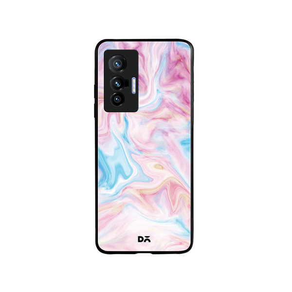 

DailyObjects Pastel Marble Glass Case Cover For Vivo X70