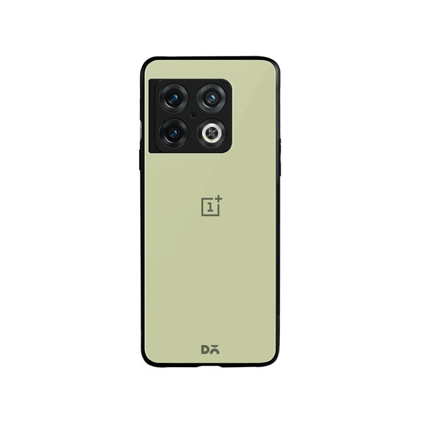 

DailyObjects Pastel Olive Glass Case Cover For OnePlus 10 Pro