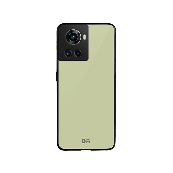 

DailyObjects Pastel Olive Glass Case Cover For OnePlus 10R
