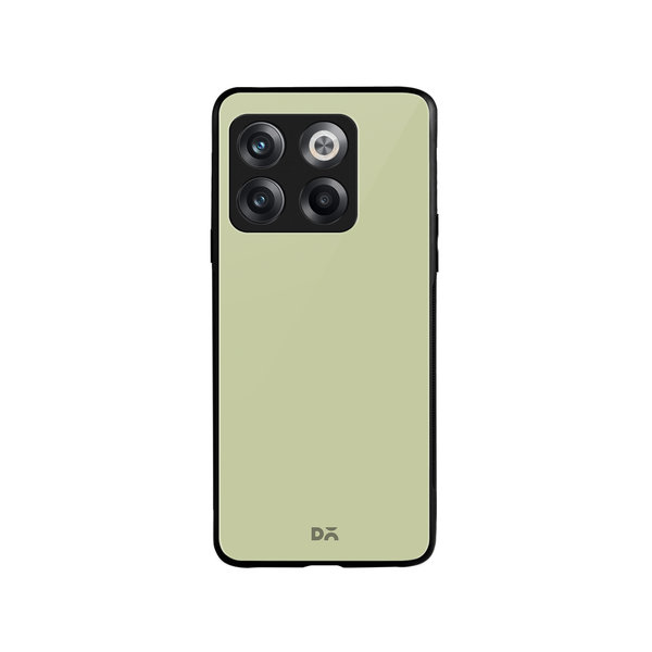 

DailyObjects Pastel Olive Glass Case Cover For OnePlus 10T