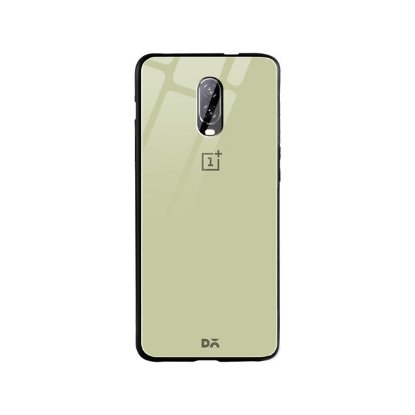 

DailyObjects Pastel Olive Glass Case Cover For OnePlus 7