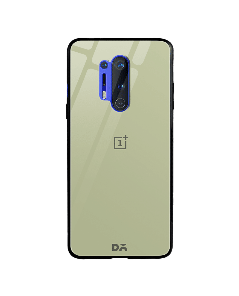 Pastel Olive Glass Case Cover For OnePlus 8 Pro