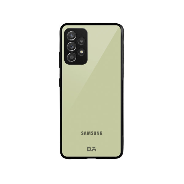 

DailyObjects Pastel Olive Glass Case Cover For Samsung Galaxy A52