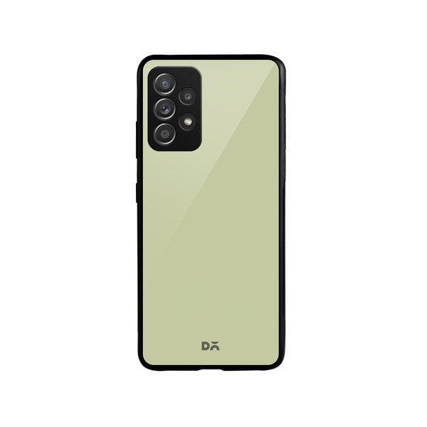 

DailyObjects Pastel Olive Glass Case Cover For Samsung Galaxy A73