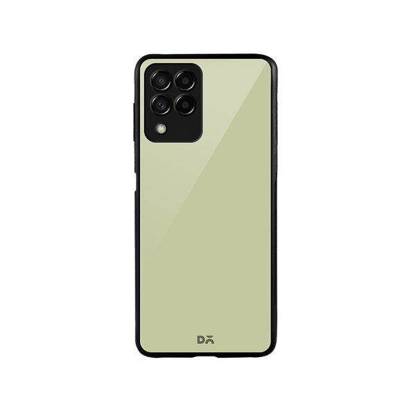 

DailyObjects Pastel Olive Glass Case Cover For Samsung Galaxy M53