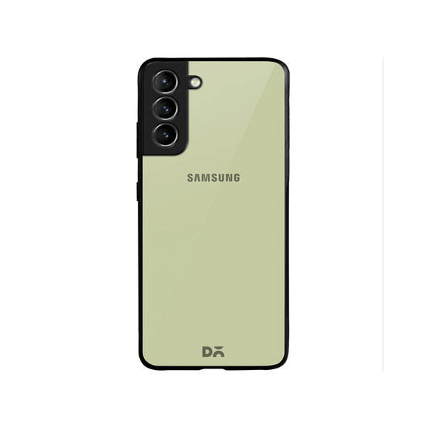 

DailyObjects Pastel Olive Glass Case Cover For Samsung Galaxy S22 Plus