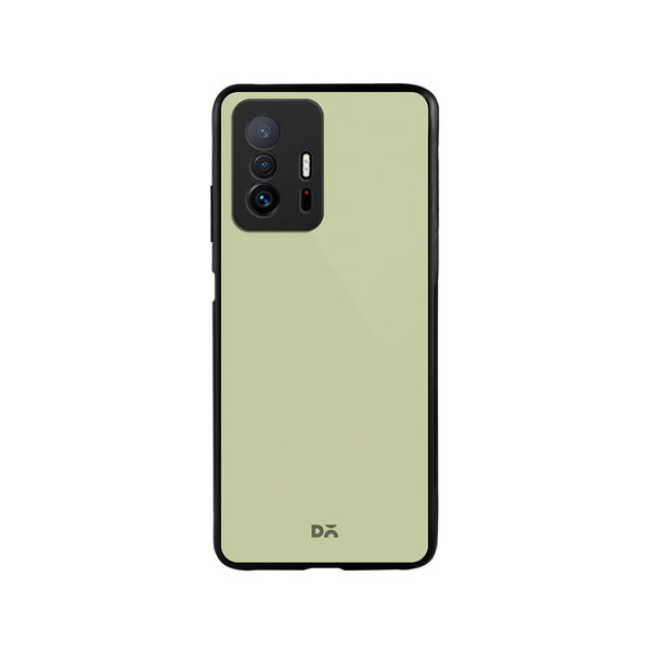 

DailyObjects Pastel Olive Glass Case Cover For Xiaomi 11T