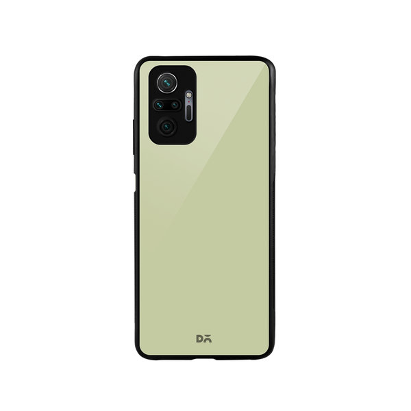 

DailyObjects Pastel Olive Glass Case Cover For Xiaomi Redmi Note 10 Pro
