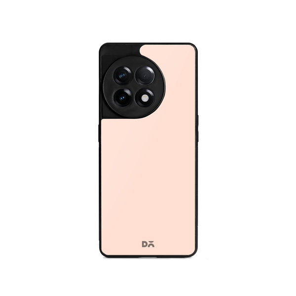 

DailyObjects Pastel Peach Glass Case Cover For OnePlus 11R