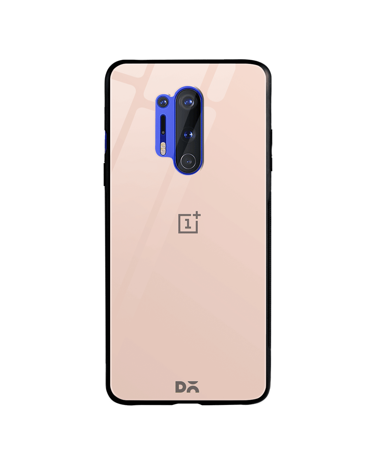 Pastel Peach Glass Case Cover For OnePlus 8 Pro