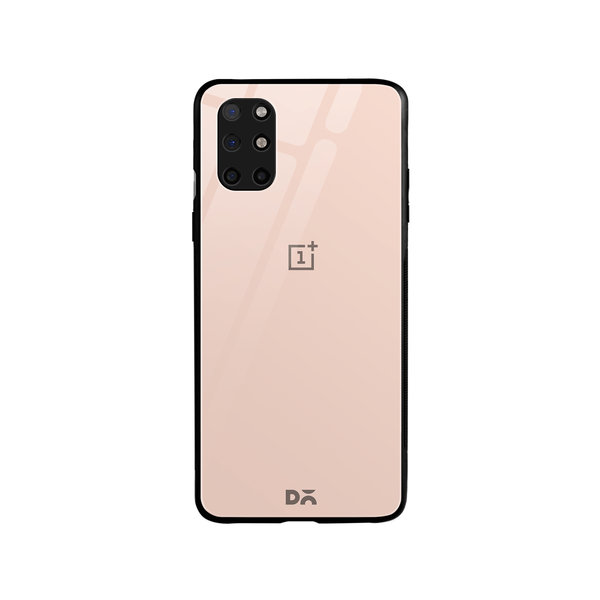 

DailyObjects Pastel Peach Glass Case Cover For OnePlus 8T