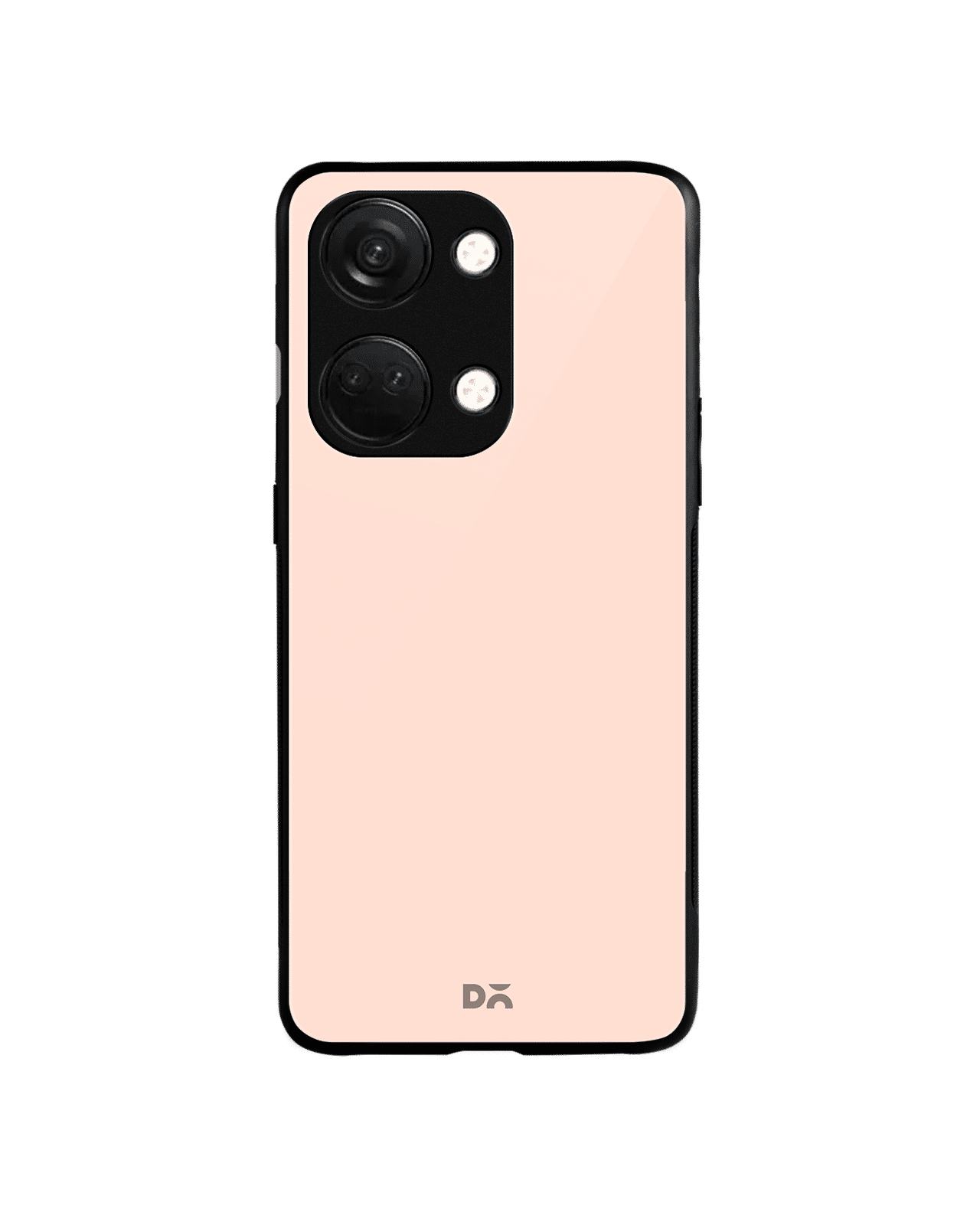 Pastel Peach Glass Case Cover For OnePlus Nord 3