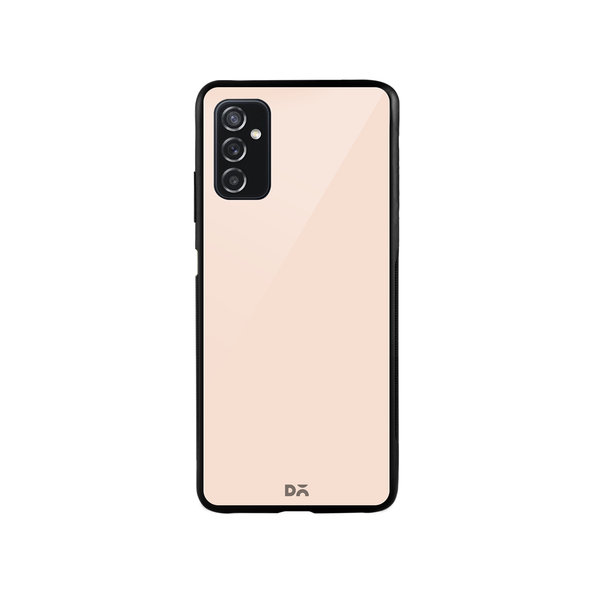

DailyObjects Pastel Peach Glass Case Cover For Samsung Galaxy M52