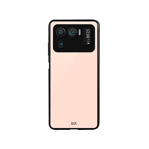 

DailyObjects Pastel Peach Glass Case Cover For Xiaomi Mi 11 Ultra