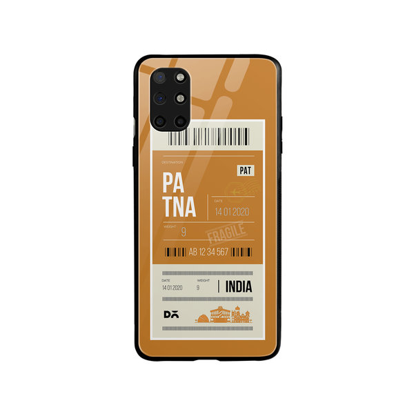 

DailyObjects Patna City Tag Glass Case Cover For OnePlus 8T