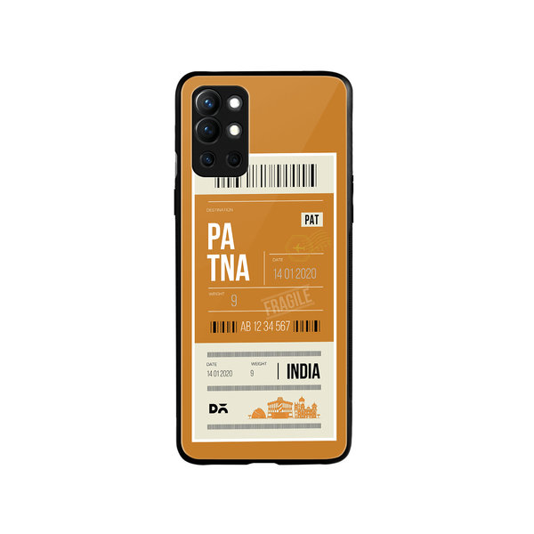 

DailyObjects Patna City Tag Glass Case Cover For OnePlus 9R