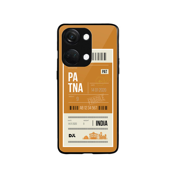 

DailyObjects Patna City Tag Glass Case Cover For OnePlus Nord 3